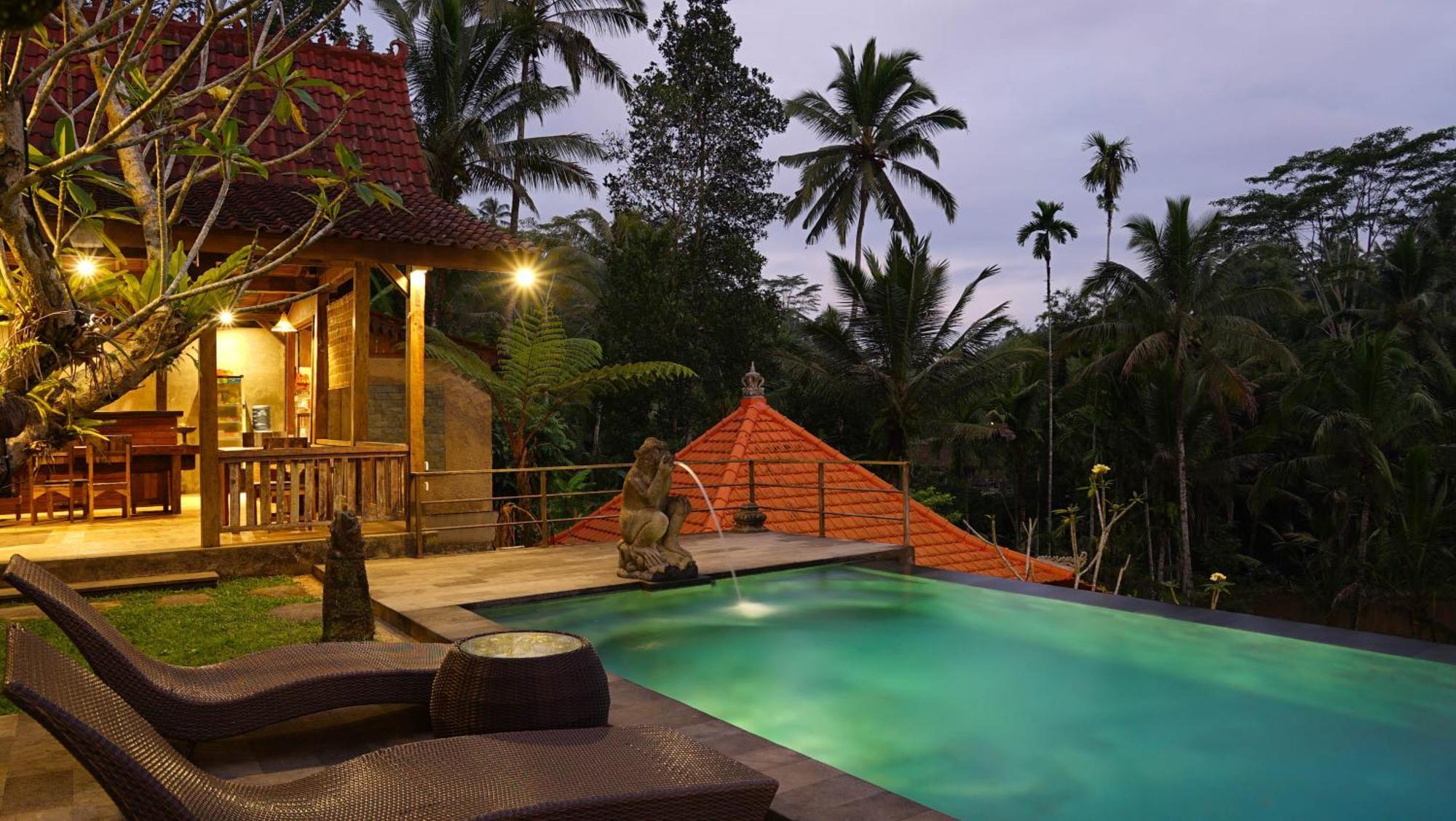 Sebatu Tulen Villa Tegallalang  Exteriör bild
