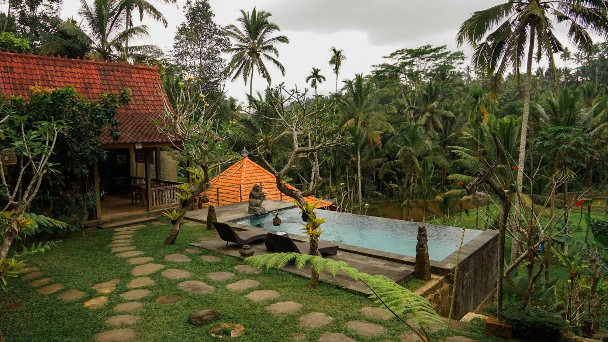 Sebatu Tulen Villa Tegallalang  Exteriör bild