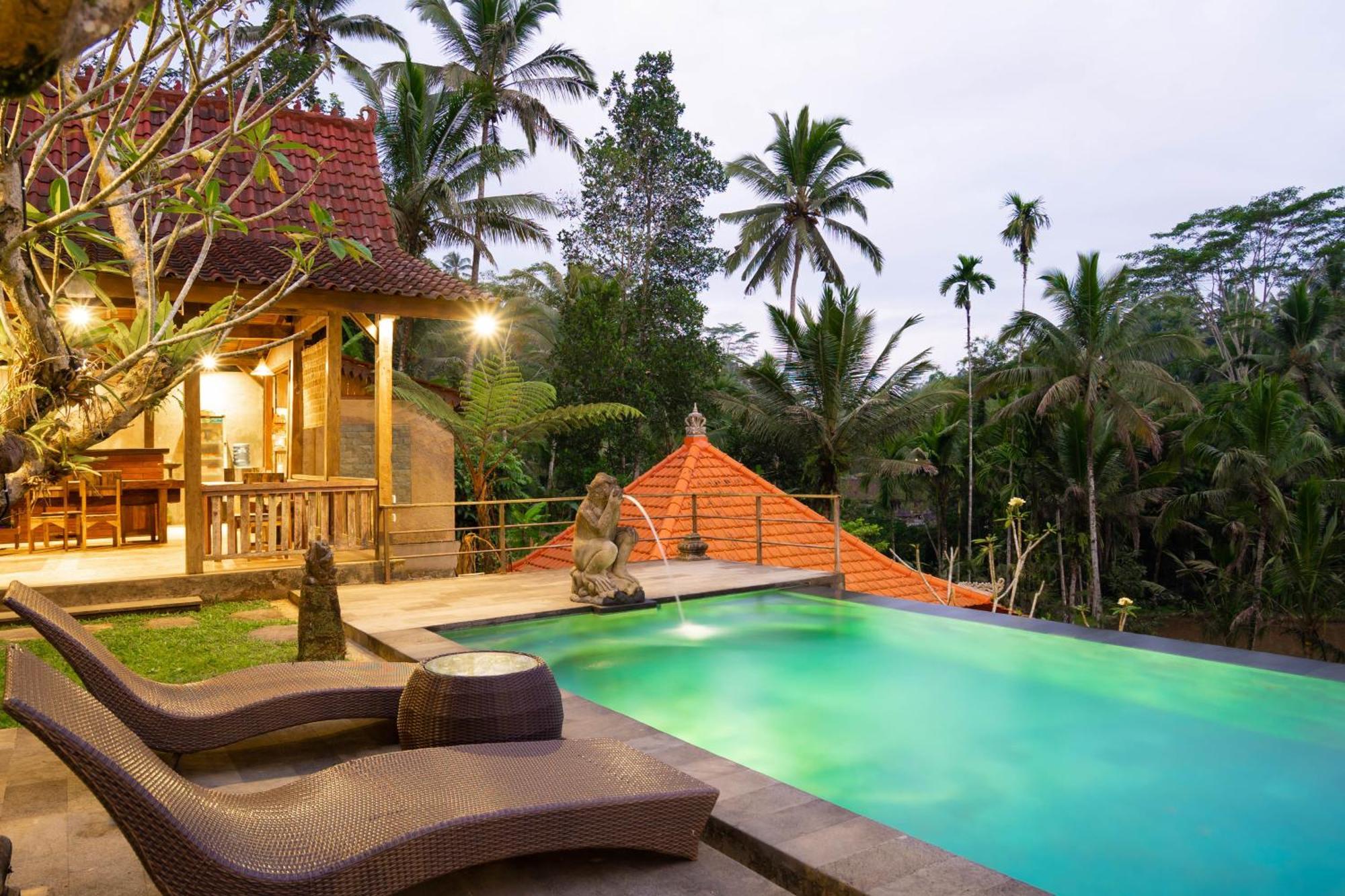 Sebatu Tulen Villa Tegallalang  Exteriör bild